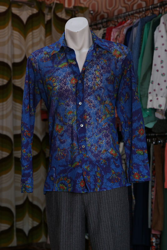 70s Groovy lace shirt