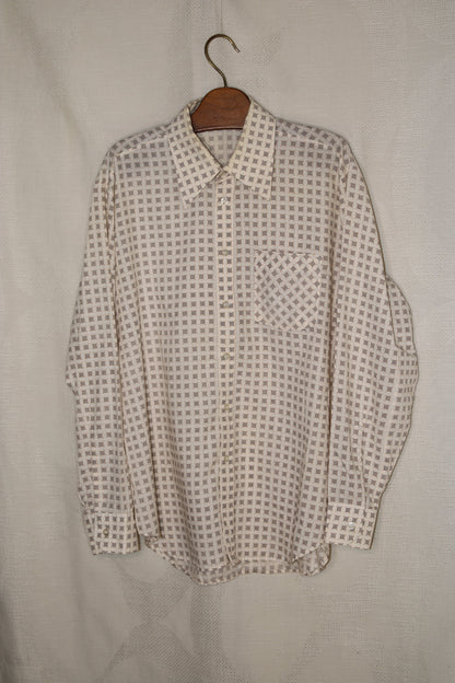 70s print shirt