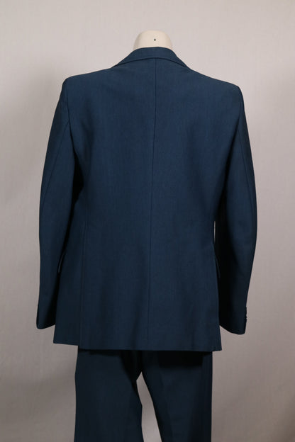 70s blue suit