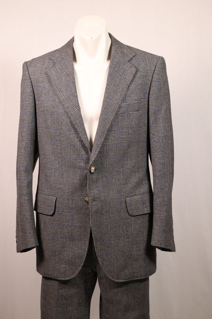 70s grey suit