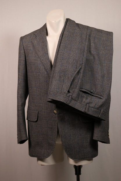 70s grey suit