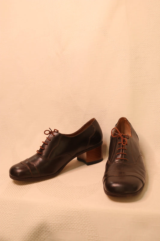 RARE Brown Heeled Men's Shoes