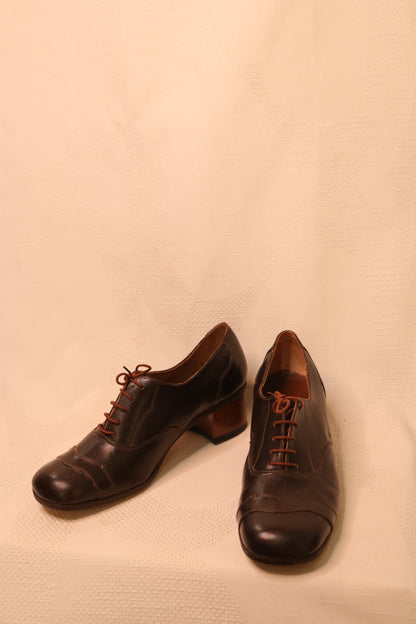 RARE Brown Heeled Men's Shoes