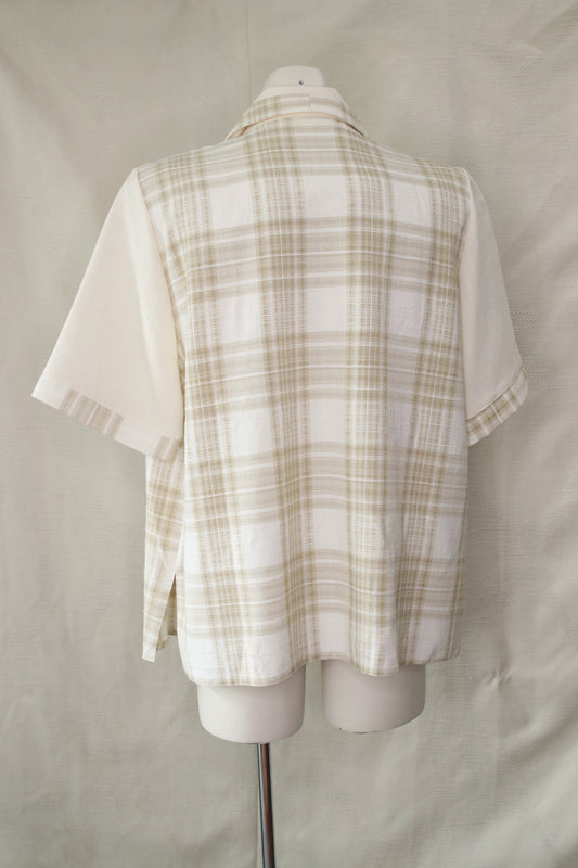 70s buttonless overshirt