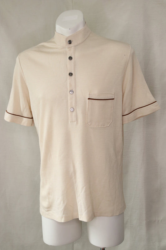 70s off-white polo