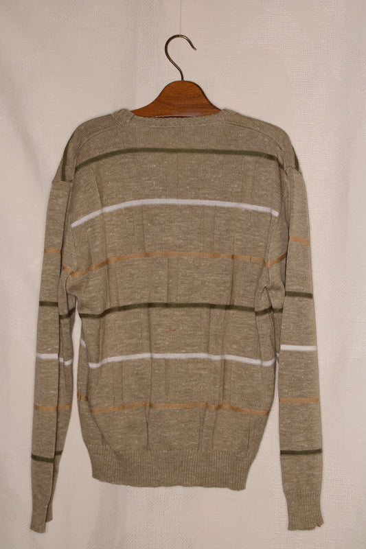 90s Grey patterned sweater