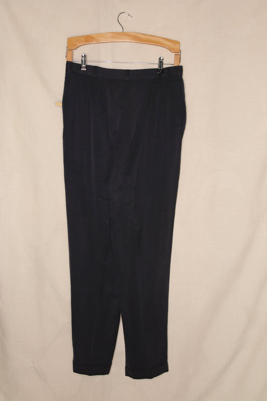 Black smart trousers