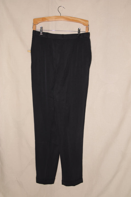 Black smart trousers