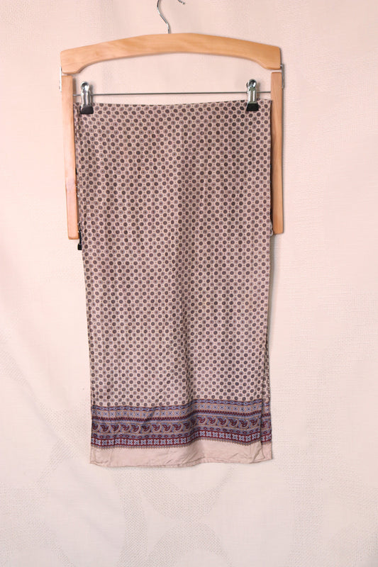 70s patterned scarf
