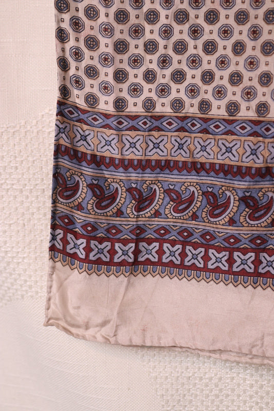70s patterned scarf