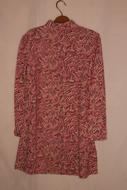 70s Funky print minidress