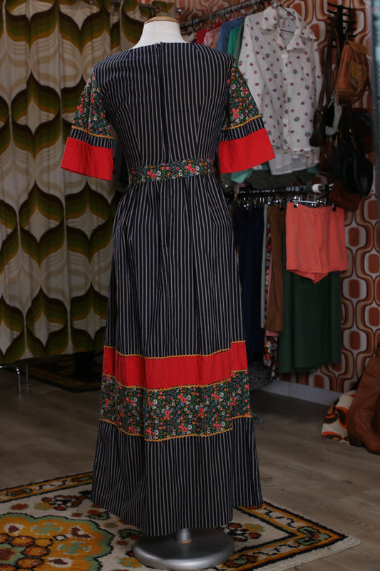 70s Bohemian Maxidress