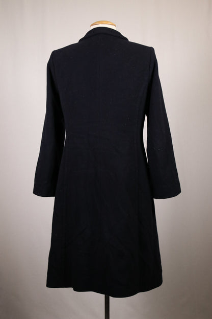 90s wool coat with multifunctional lapels