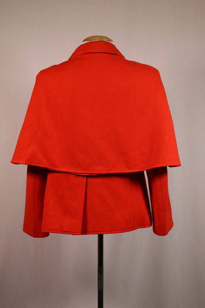 60s coat with cape