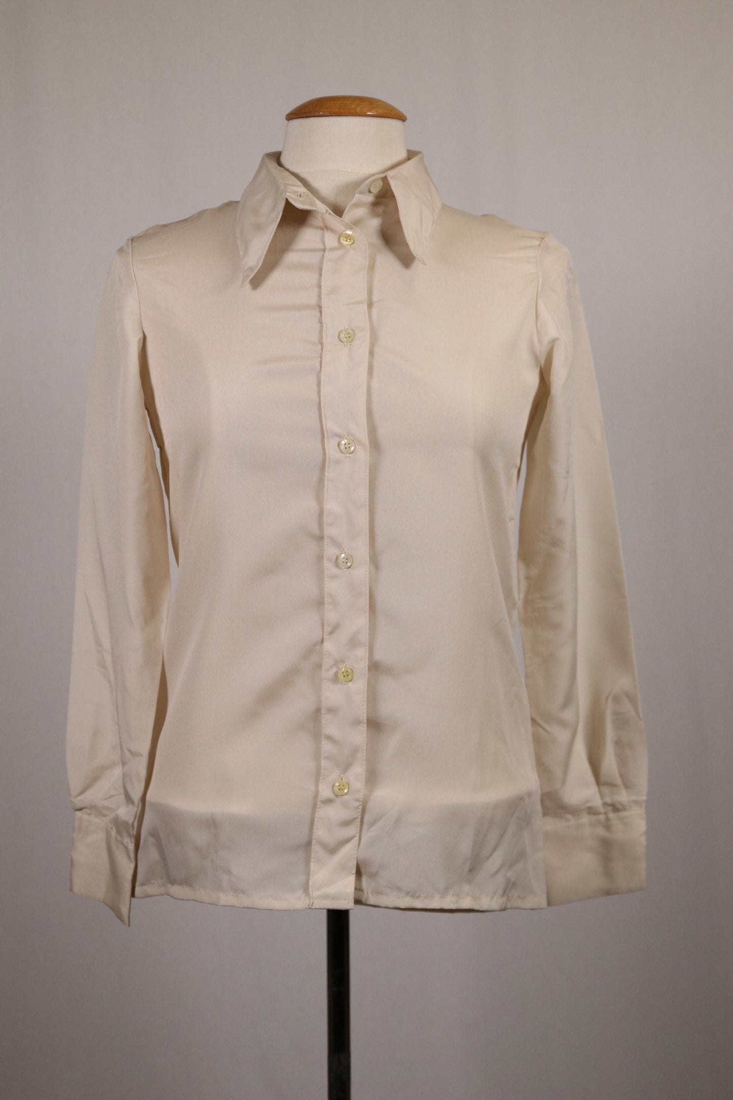 80s white blouse