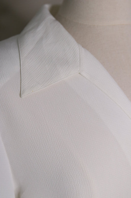 90s white blouse