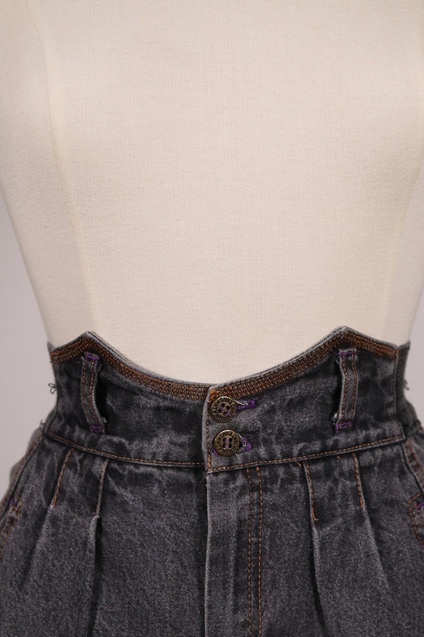 80s denim short