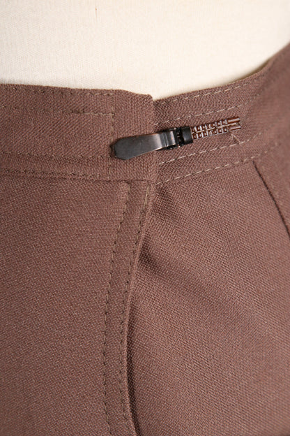70s flared  adjustable trousers