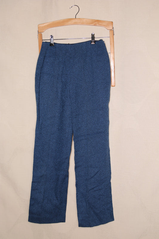 80s Straight blue trousers