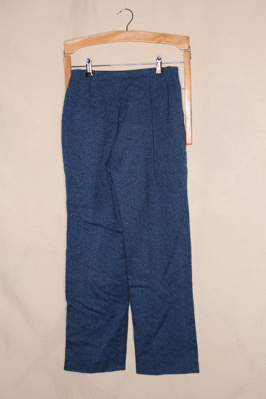 80s Straight blue trousers